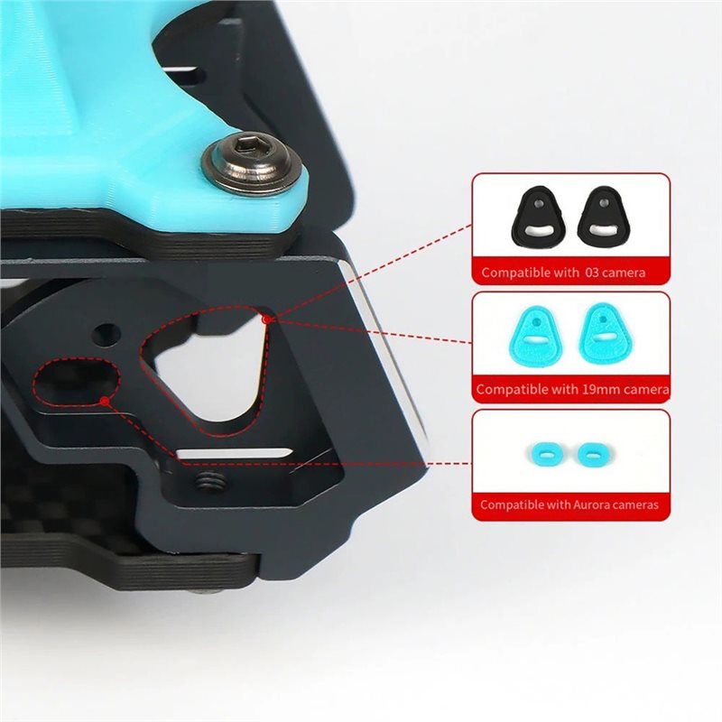 Kit de Marco X de Fibra de Car - Drone Kit Racing reseña y precio