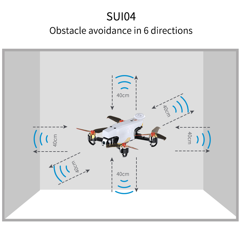 RadioLink-Sensor de Dron SUI04 - Drone Kit Hexacopter reseña y precio