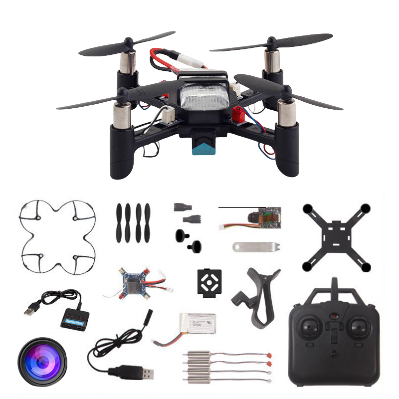 Mini Avión de cuatro ejes, cám - Drone Kit Build Yourself reseña y precio