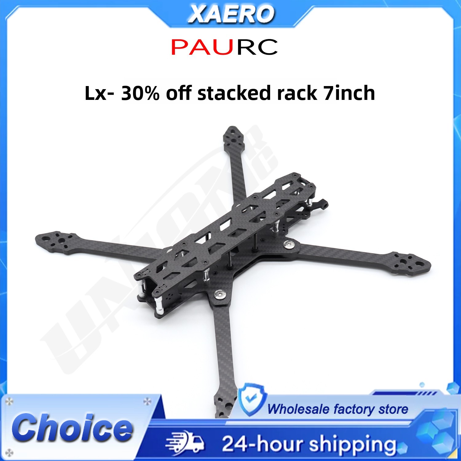PAURC LX-7 Marco FPV plegable  - Drone Kit Octocopter reseña y precio