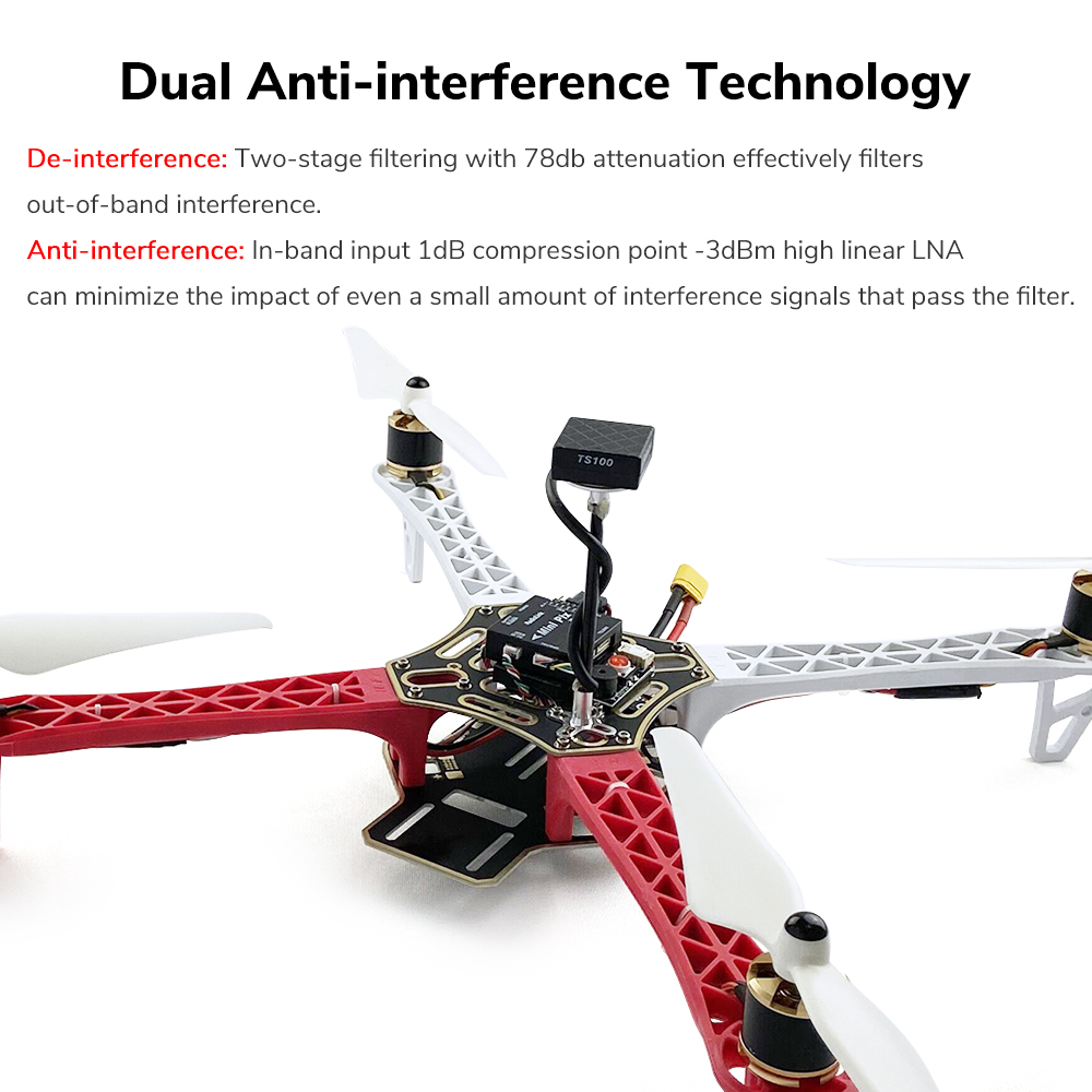 Radiolink TS100 M10N GPS de Al - Drone Kit Hexacopter reseña y precio