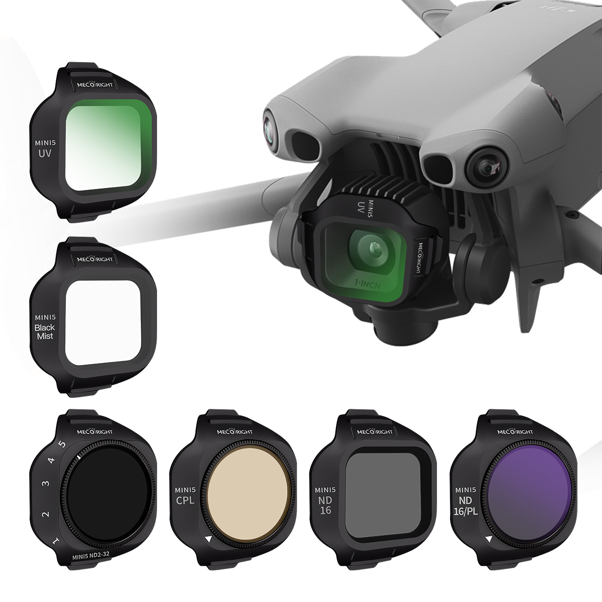 Mecoright - Juego de Filtros p - Drone Kit Build Yourself reseña y precio